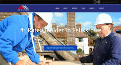 Desktop Screenshot of laflinbuilders.co.uk